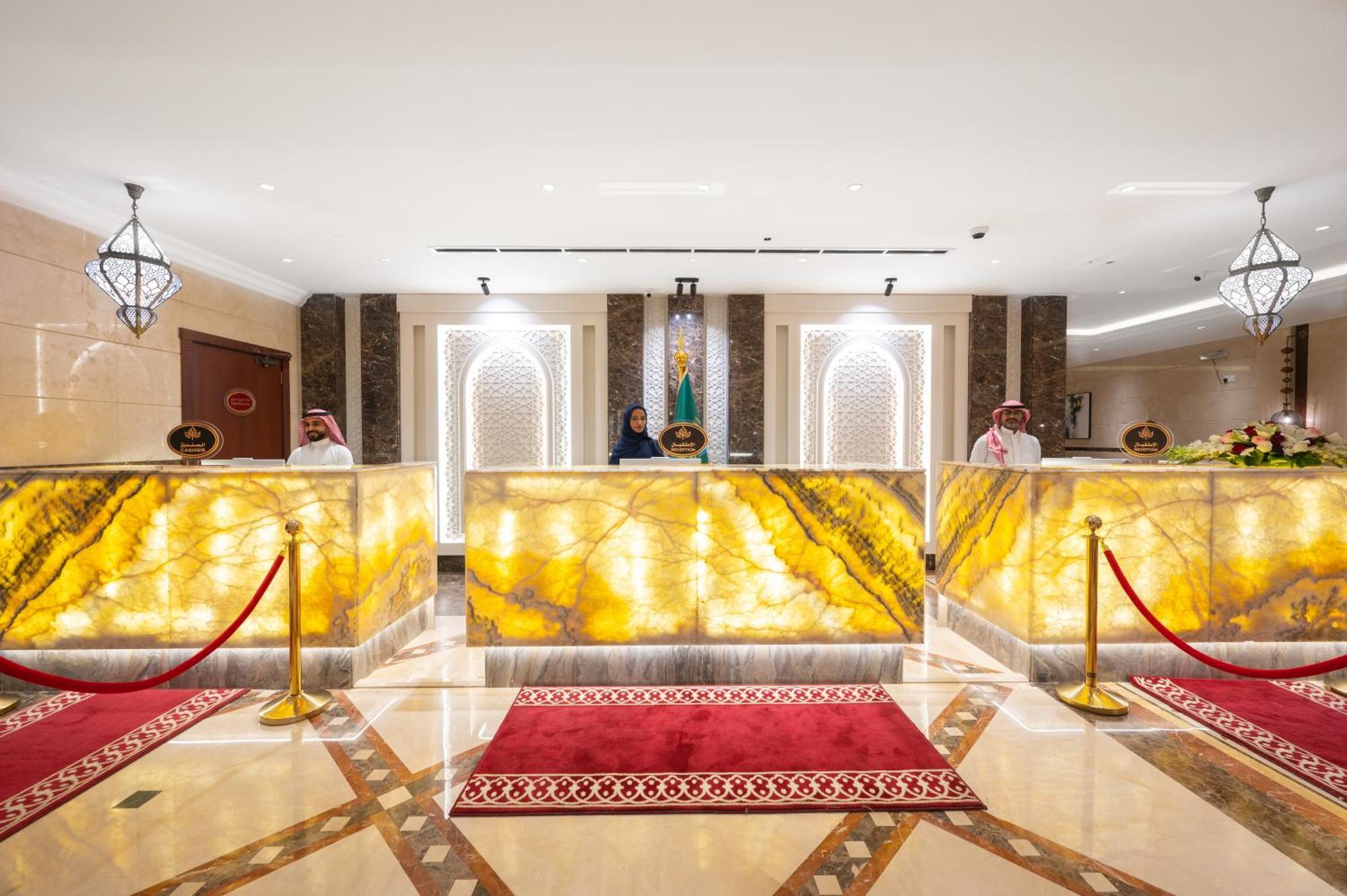 Shaza Regency Plaza Al Madinah Hotel Medina Luaran gambar The hotel's lobby